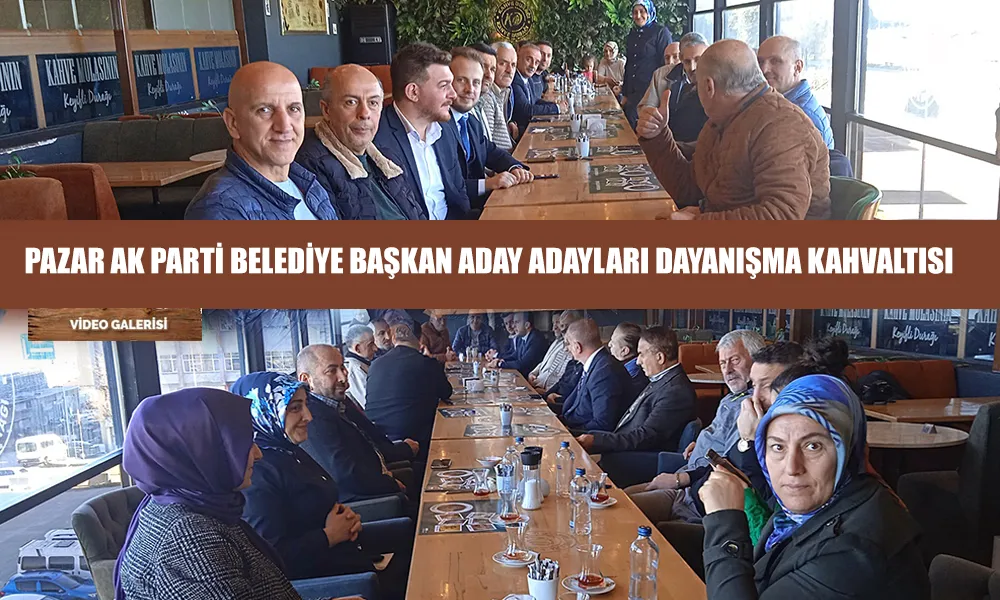 Dayanışma kahvaltısında bir araya geldiler