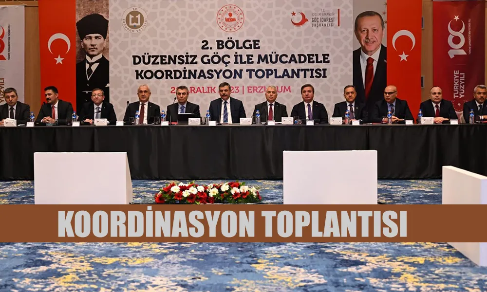 DÜZENSİZ GÖÇ MÜCADELE KOORDİNASYON TOPLANTISI