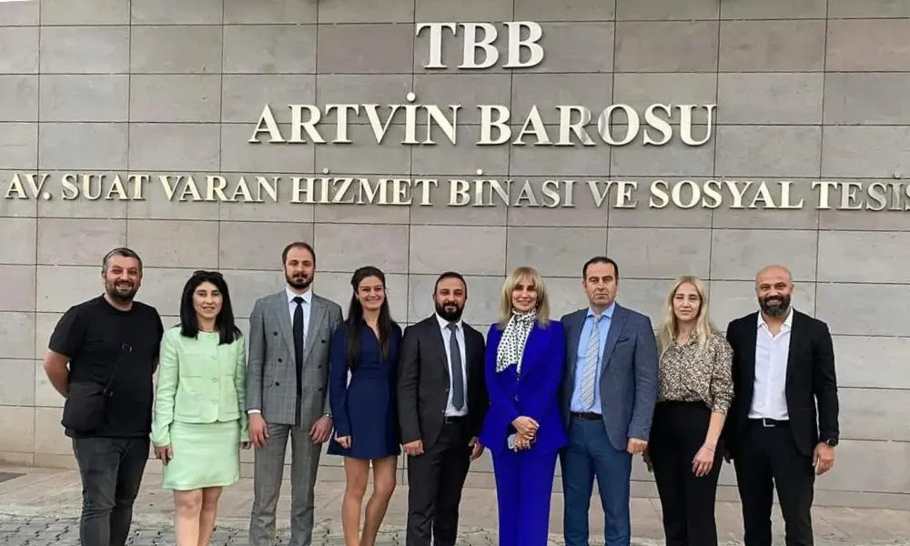 ARTVİN BAROSU YENİ BAŞKANI HANDAN DEMİRAL ALMALI OLDU