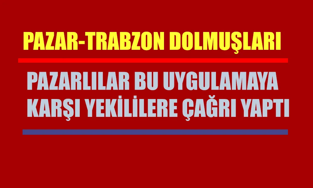 Pazarlılar Otobüs Güzergah Değişikliğine Tepkili