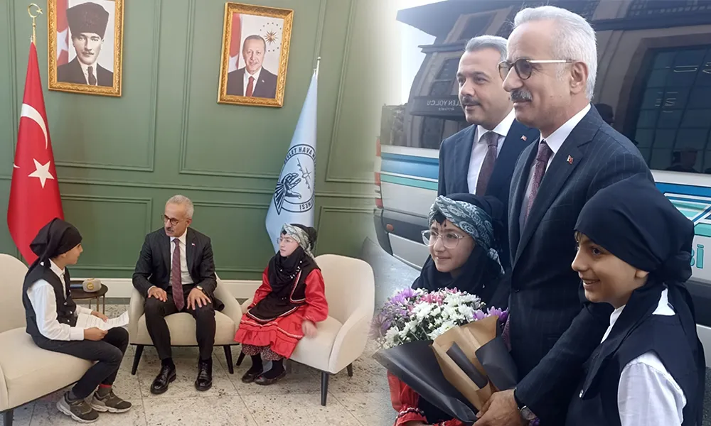 Bakan Uraloğlu Pazar’da Çiçekle Karşıladı