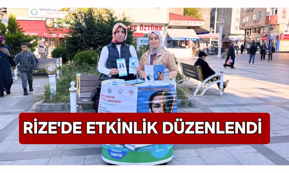 Rize’de “20 Kasım Dünya Çocukları Günü” etkinlikleri