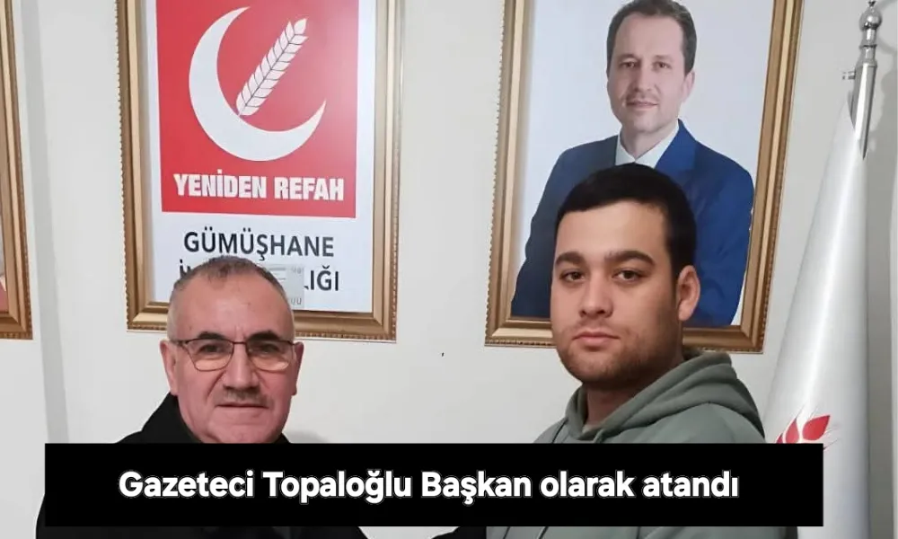 Pazarlı Cevahir Topaloğlu Başkanlığa Atandı 