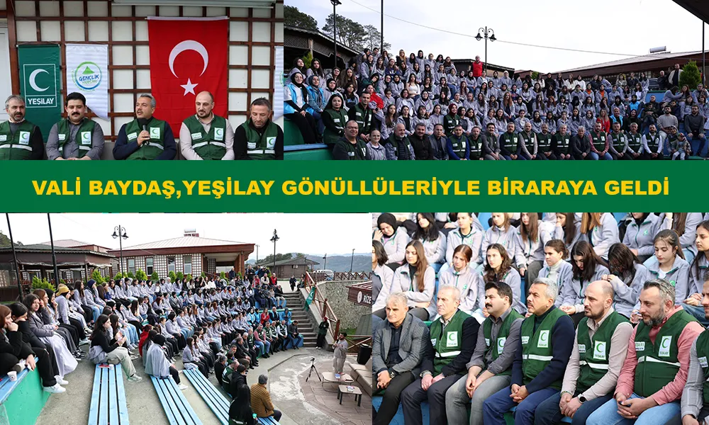 Yeşilay Gönüllüleri Fındıklı Gençlik Kampı’nda Bir Araya Geldi