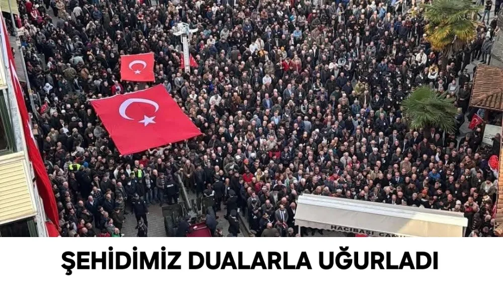 Rize, Şehidini Dualarla Uğurladı