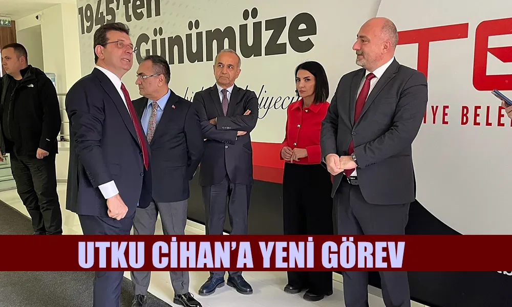 UTKU CİHAN’A TBB’DE ÖNEMLİ BİR GÖREV VERİLDİ