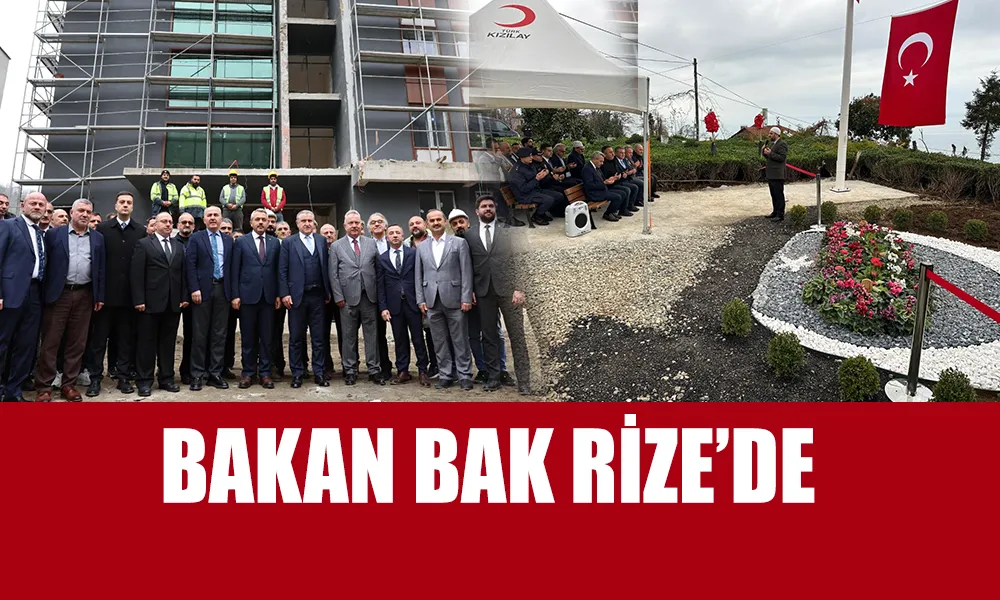 Bakan Osman Aşkın Bak Rize’de—Gençlik ve Spor Projelerine Yakından Bakış