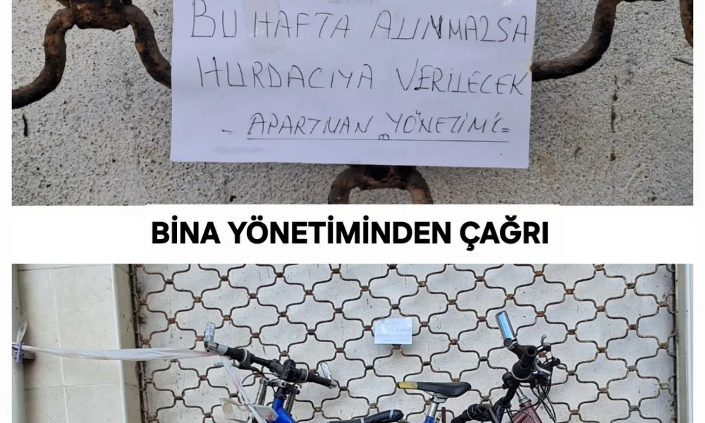 Pazar’da İlginç Çağrı: Bisikletler Hurdacıya Gidiyor