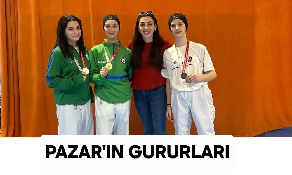 Karate Şampiyonasında Pazar’ın Gururu! 