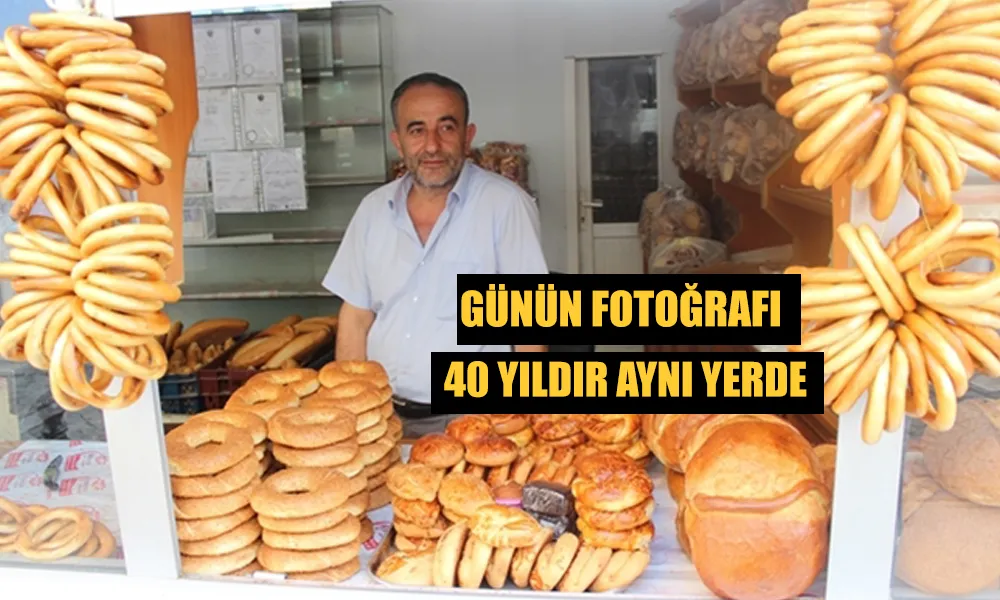 Günün Fotoğrafı; 40 yıldır aynı yerde esnaf