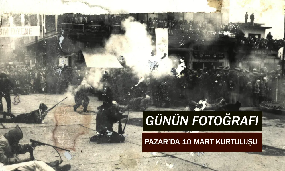 Günün Fotoğrafı; Geçmişte 10 Mart Kurtuluşu Töreni