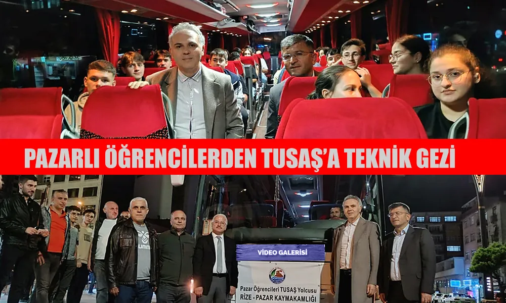 Lise öğrencilerinden TUSAŞ tesislerine teknik gezi