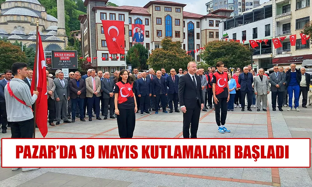 Pazar’da 19 Mayıs kutlaması