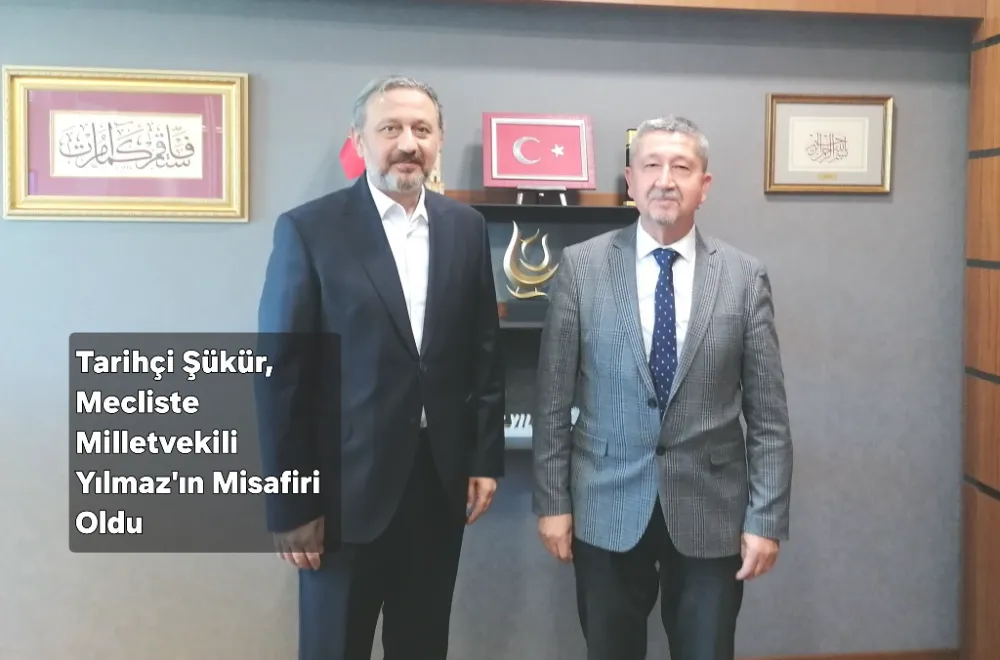 Tarihçi Şükür, Mecliste Milletvekili Mehmet Akif Yılmaz