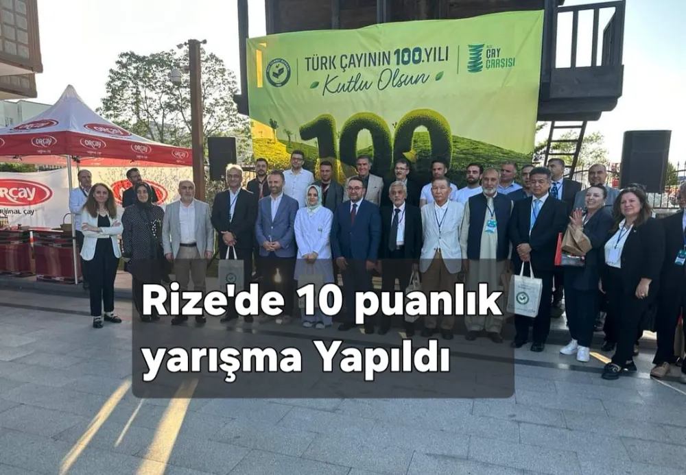 BUTİK ÇAY ÜRETİM YARIŞMASI DÜZENLENDİ