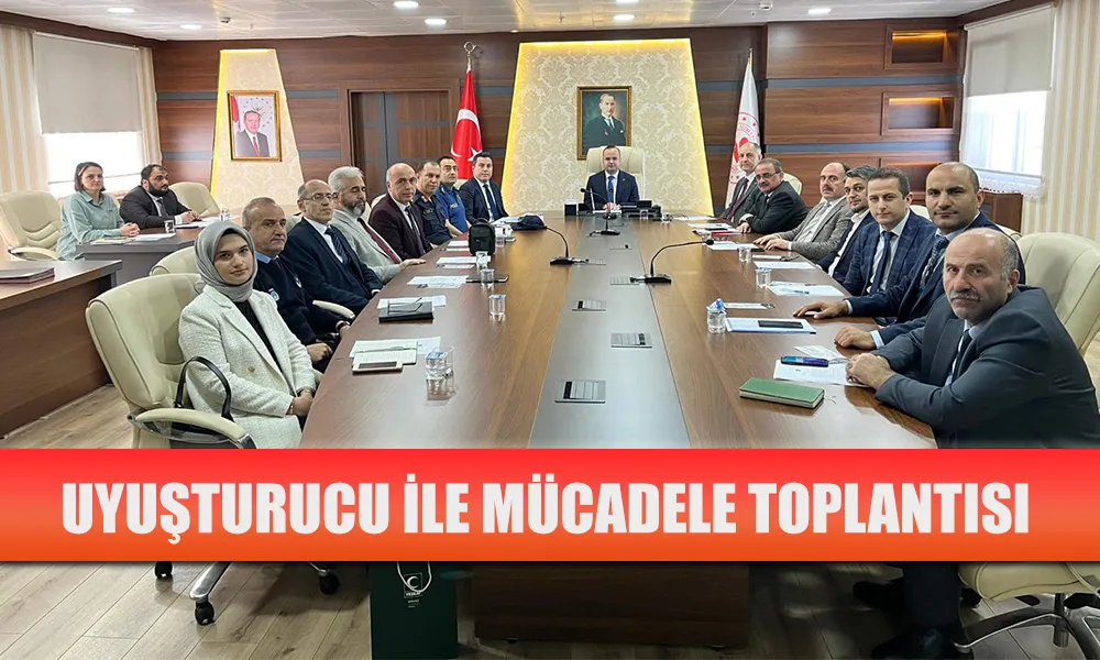 UYUŞTURUCUYLA MÜCADELE DEVAM EDİYOR