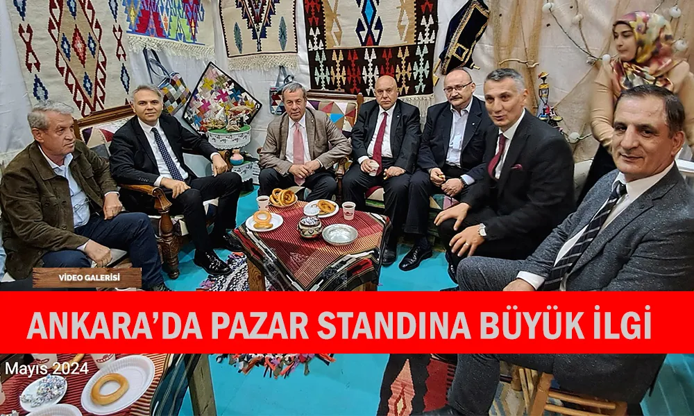 RİZE GÜNLERİNDE PAZAR STANDINA BÜYÜK İLGİ