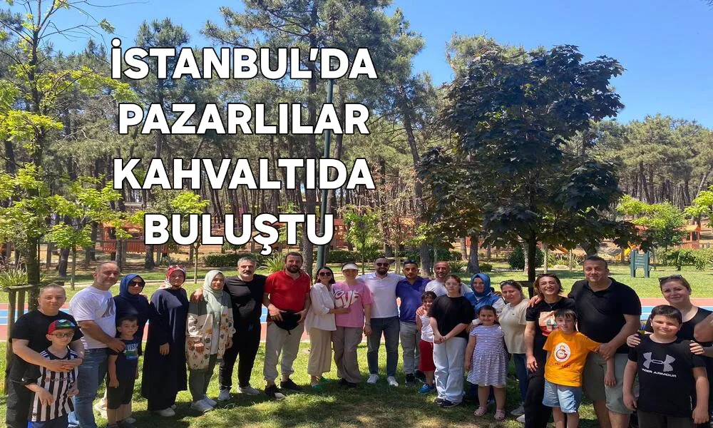 Pazarlılar kahvaltıda buluştu