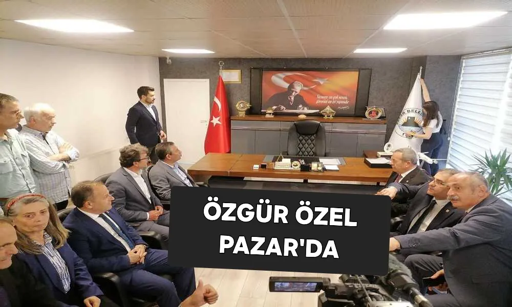 Özgür Özel,Pazar Belediye