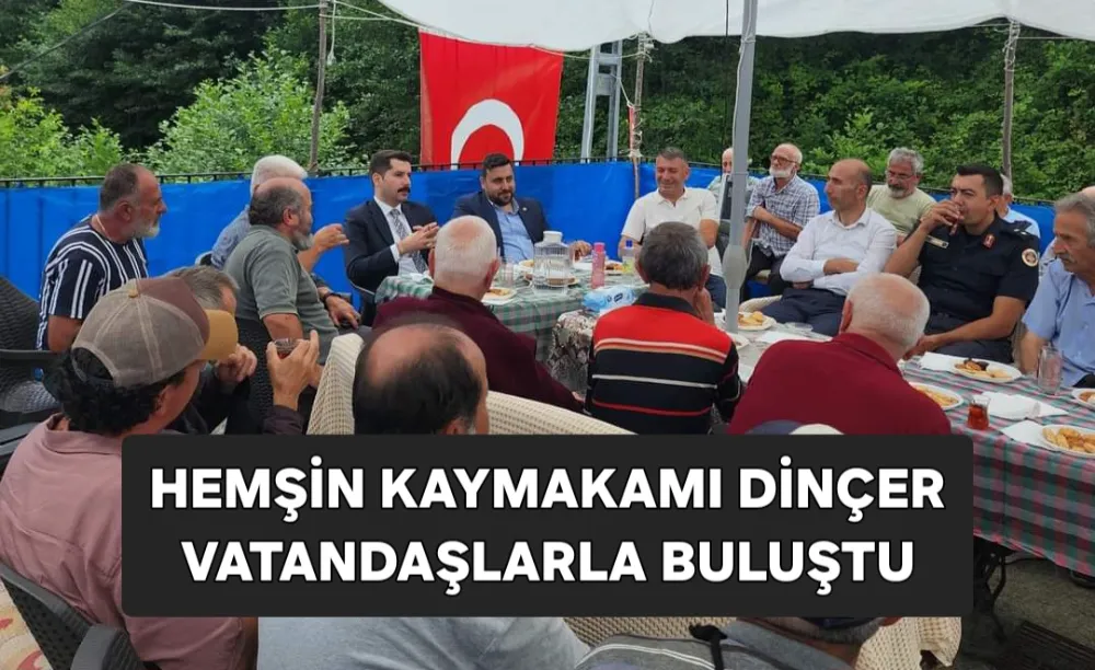 Kaymakam köylülerin sorunlarını dinledi