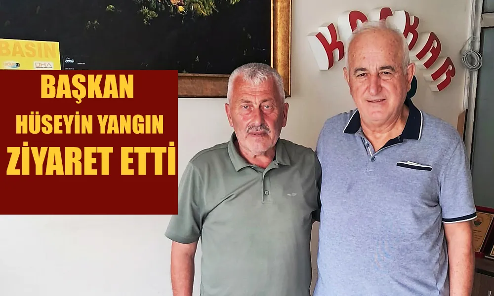 Hüseyin Yangın’dan Basın bürosuna ziyaret