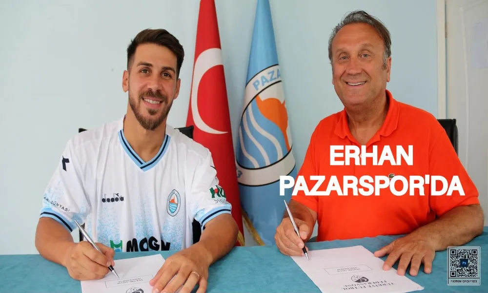 PAZARSPOR ERHAN ŞENGÜL İLE ANLAŞTI