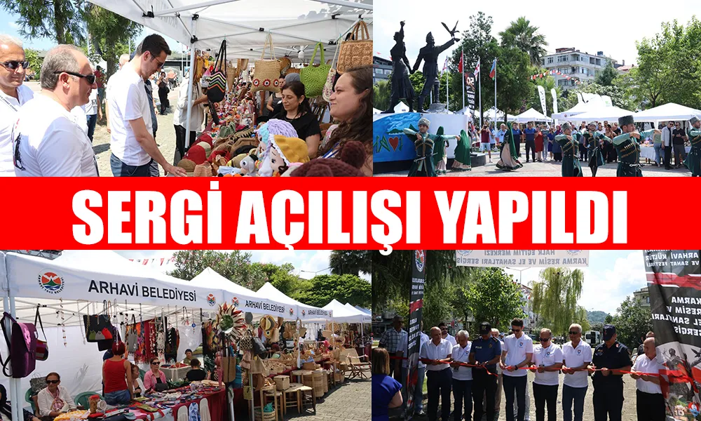 SERGİLERE YOĞUN İLGİ