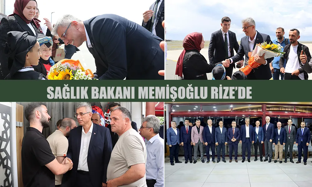  Bakan Memişoğlu Memleketi Rize’de