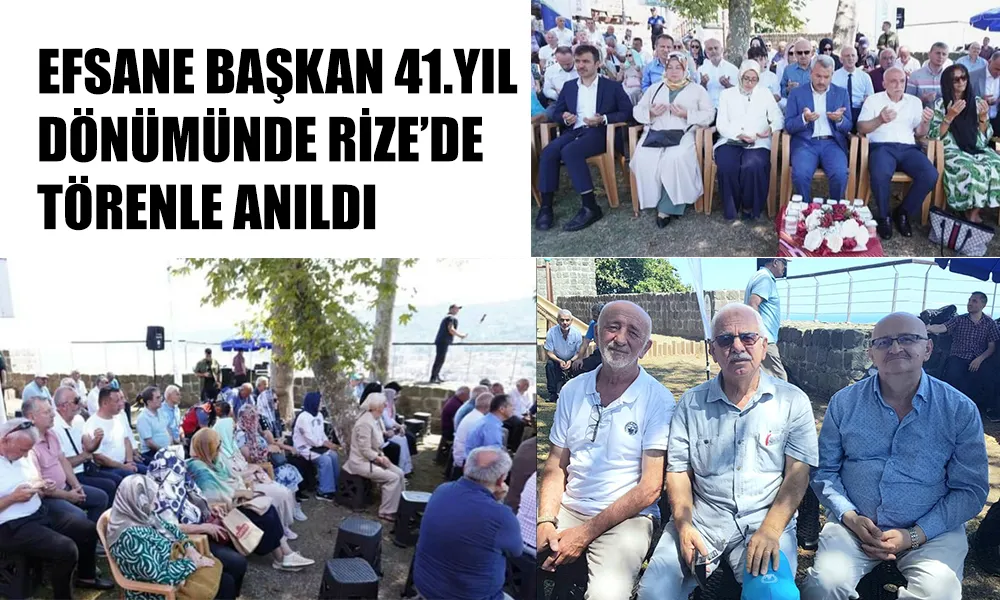 EKREM ORHON ÖLÜMÜNÜN 41. YILDÖNÜMÜNDE TÖRENLE ANILDI