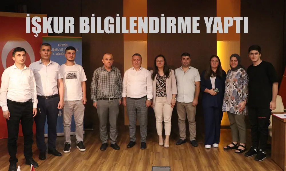 ‘İŞKUR BİLGİLENDİRME SEMİNERİ‘ HOPA TSO’DA DÜZENLENDİ