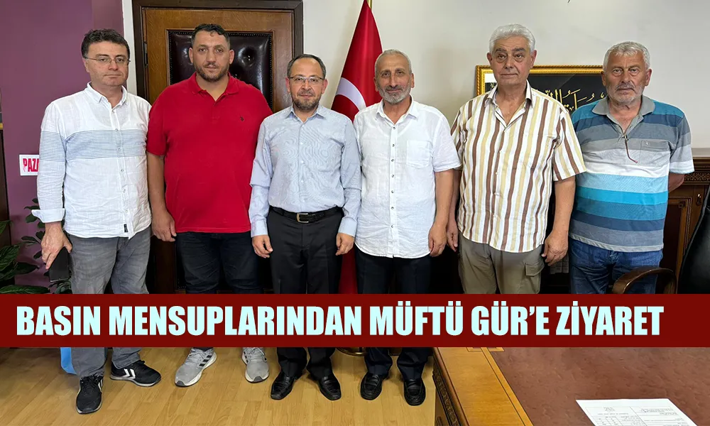 Pazar İlçe Müftüsü Murtaza Gür’e Hayırlı Olsun Ziyareti