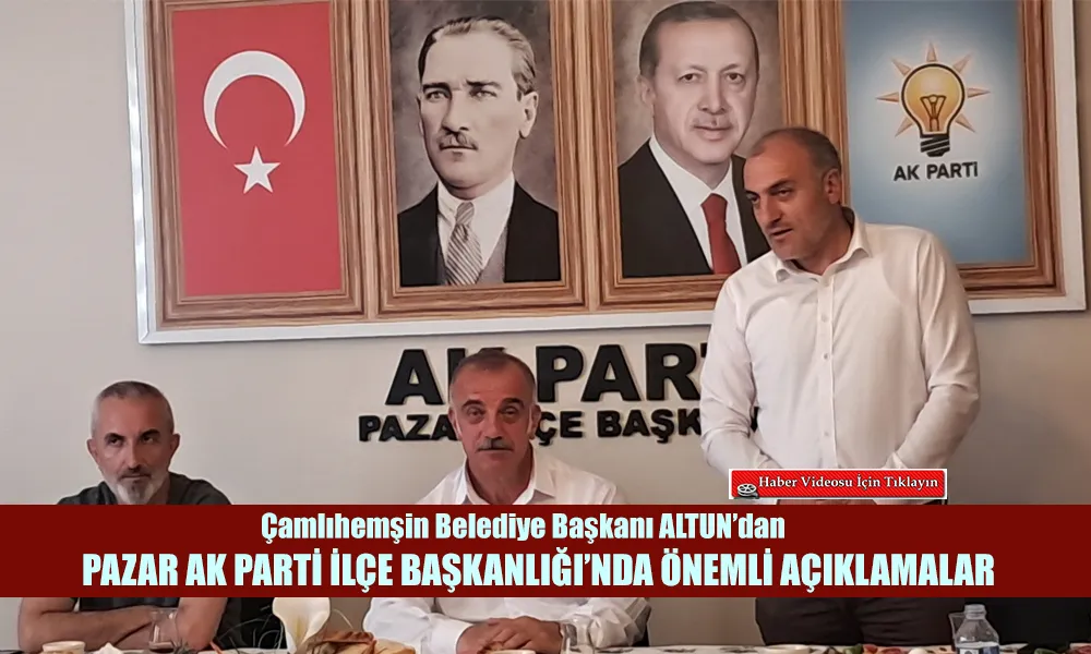 AK Parti’nin 23. Yılında Pazar Teşkilatı Kahvaltıda Buluştu