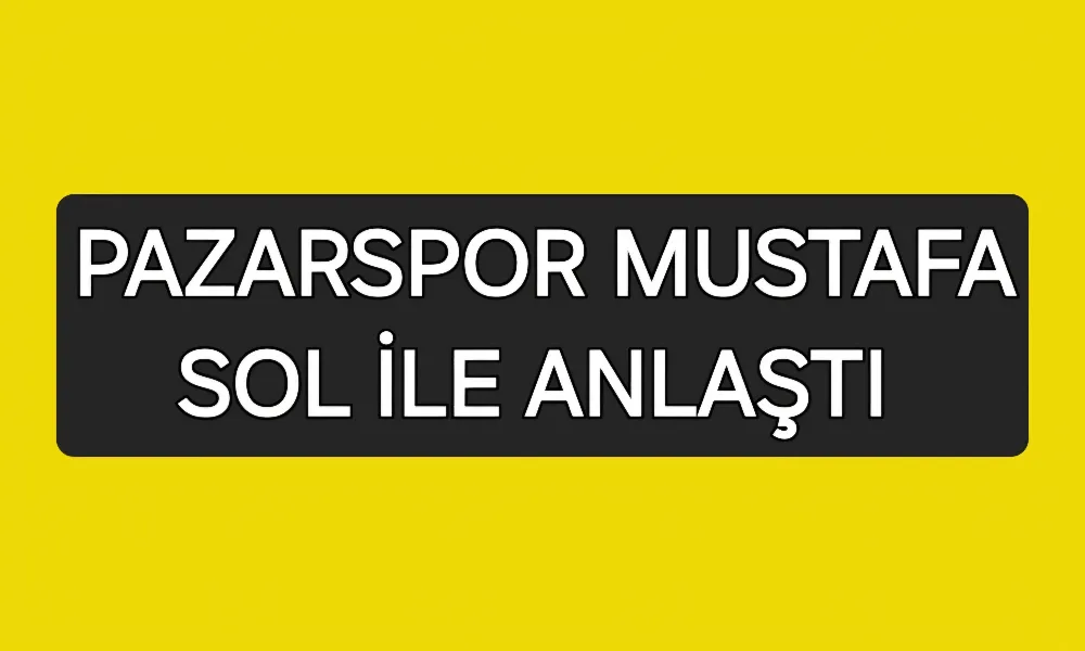 Pazarspor transferde tam gaz ileri diyor