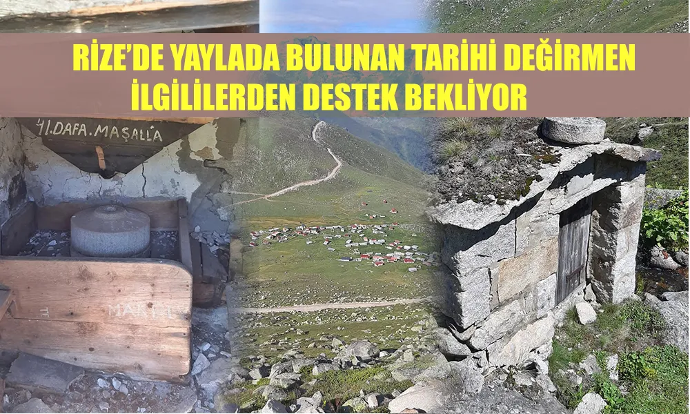 Tarihi Değirmenler Yok Olma Tehlikesiyle Karşı Karşıya