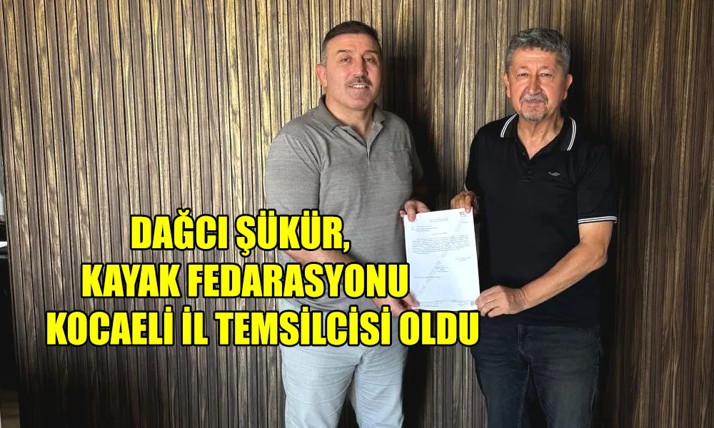 Rıdvan Şükür,  Kayak Federasyonu Kocaeli il temsilcisi oldu