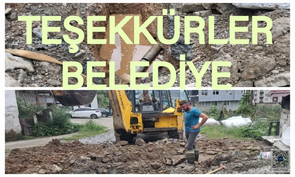 Duyarlı vatandaş sayesinde şu arızası giderildi