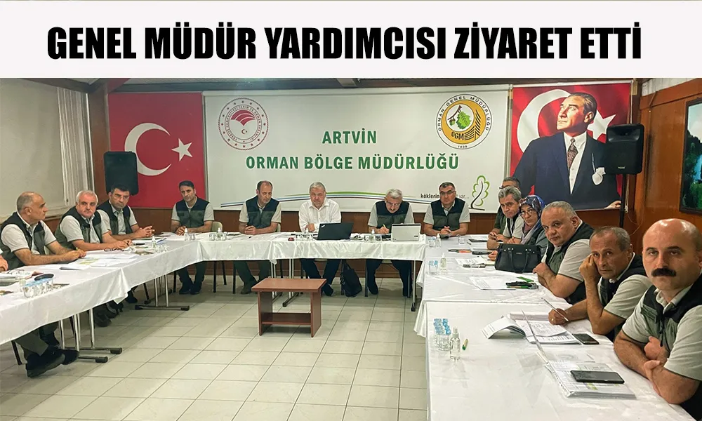 ARTVİN’DE ORMANCILARIN MİSAFİRİ VARDI