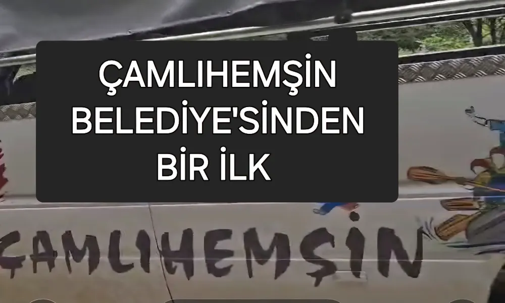 Çamlıhemşin Belediyesi yeni bir hizmete başladı 