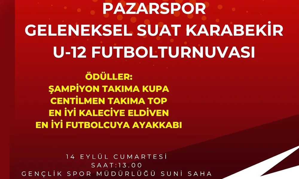 Geleneksel Merhum Suat Karabekir Futbol Turnuvası Heyecanı Başladı