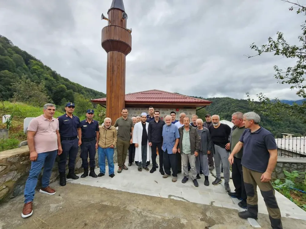 Hemşin Yaltkaya Camii, tarihsel ve kültürel önemiyle dikkat çekiyor