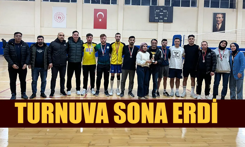 KIŞ KUPASI VOLEYBOL TURNUVASI SONA ERDİ