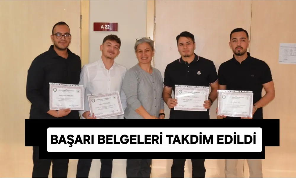 AÇÜ ORMAN FAKÜLTESİ AKADEMİK BAŞARI BELGELERİ TAKDİM EDİLDİ