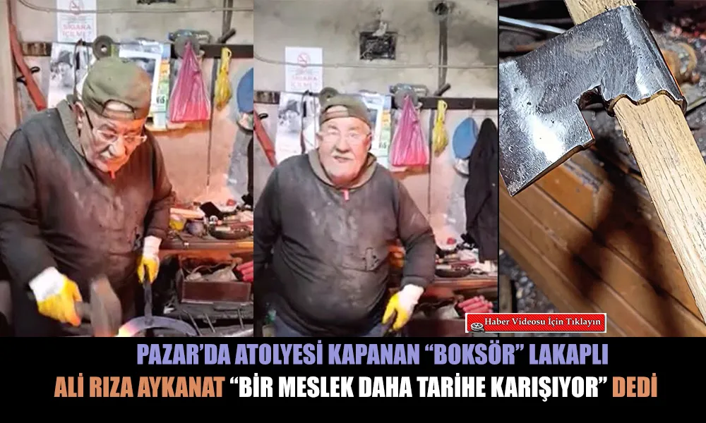 “Pazar’da Küllenen Ateş: 60 Yıllık Demirci Ustasının Son Çığlığı”