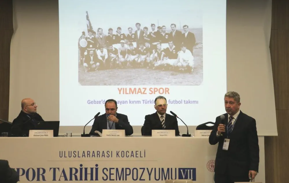 Tarihçi ŞÜKÜR, sempozyumda konuştu