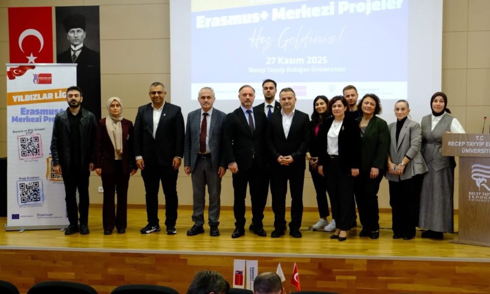 RTEÜ’ de Yıldızlar Ligi: Erasmus+ Merkezi Projeler Bilgilendirme Toplantısı