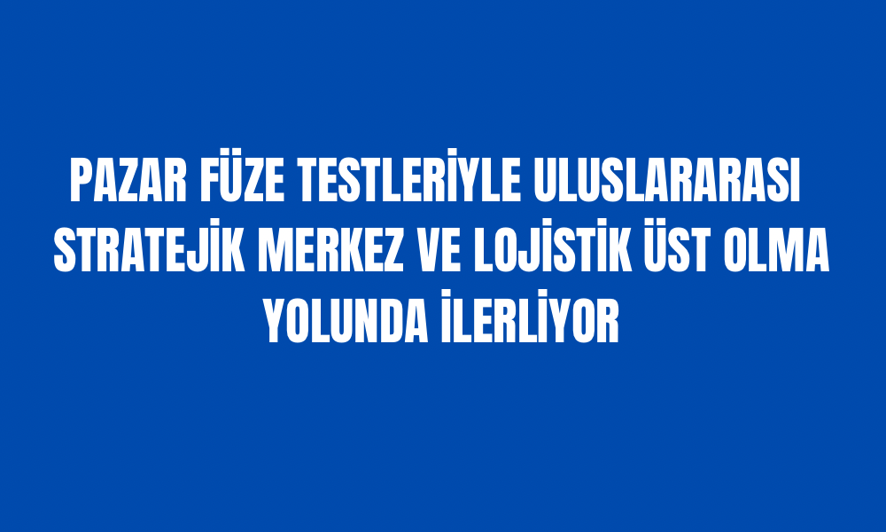 Pazar, Artık Sadece Bir İlçe Değil