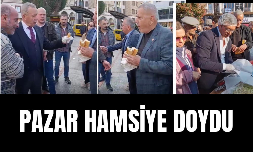 PAZAR’DA HAMSİ FESTİVALİNE YOĞUN İLGİ