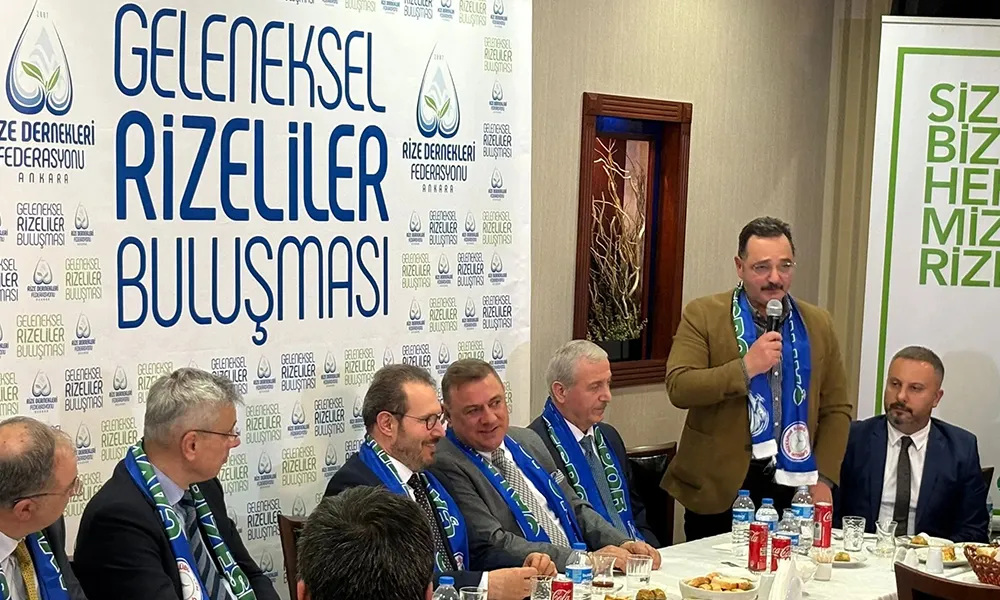 Ankara RİDEF’ten ‘Rize’nin kalbi sağlıkta atıyor’ buluşması!