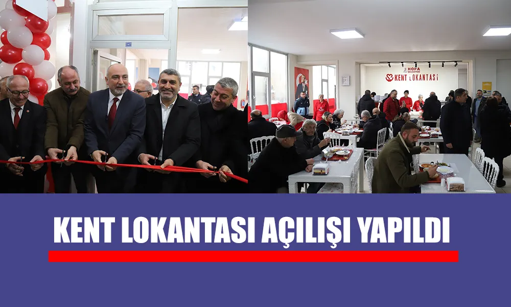 ARTVİN’İN İLK KENT LOKANTASI HOPA’DA AÇILDI