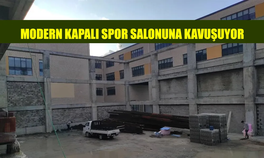 KEMALPAŞA MODERN BİR KAPALI SPOR SALONUNA KAVUŞUYOR